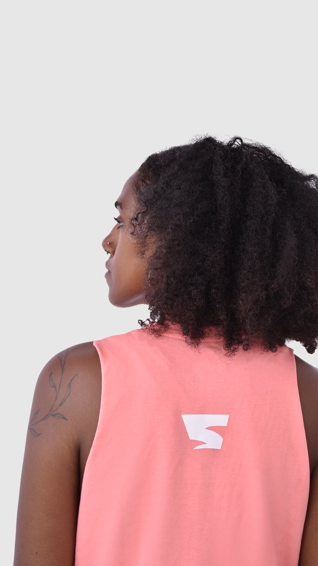 BE A FUCKIN` SHARK TANKTOP IN WATERMELON
